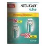 Accu-Chek Active Roche 50 Tiras + 25 Tiras Grátis