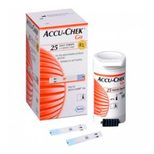 Accu-Chek Go Roche 25 Tiras Accu-Chek Go Roche 25 Tiras
