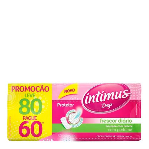 Absorvente Intimus Days Perfume 80 Unidades Absorvente Intimus Days Perfume 80 Unidades