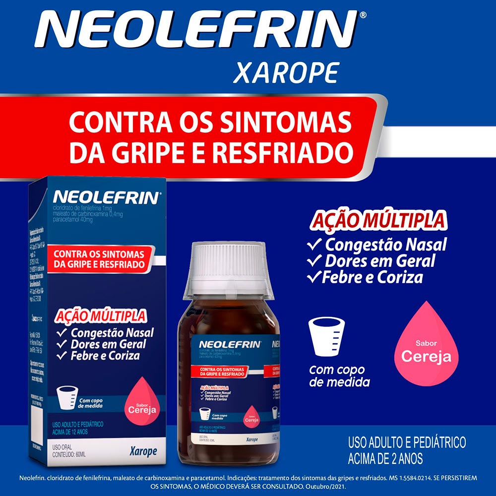 Neolefrin Xarope 60ml NEO QUIMICA