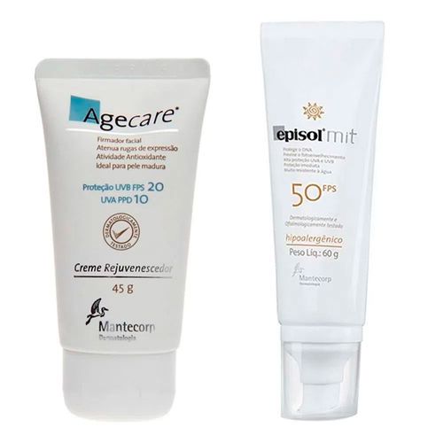 Agecare Loção FPS 20 45g + Episol FPS 50 60ml Agecare Loção FPS 20 45g + Episol FPS 50 60ml
