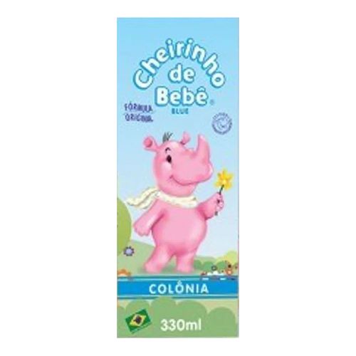Colônia Cheirinho De Bebe 330ml Azul Kanitz