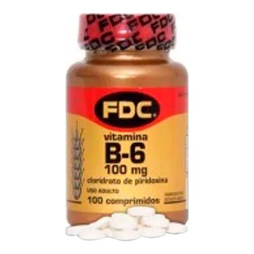 Vitamina-B6 100mg FDC 100 comprimidos