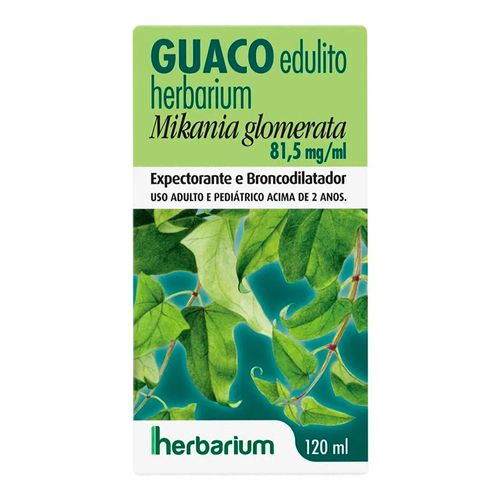 Xarope Guaco Edulito Herbarium 120ml Xarope Guaco Edulito Herbarium 120ml