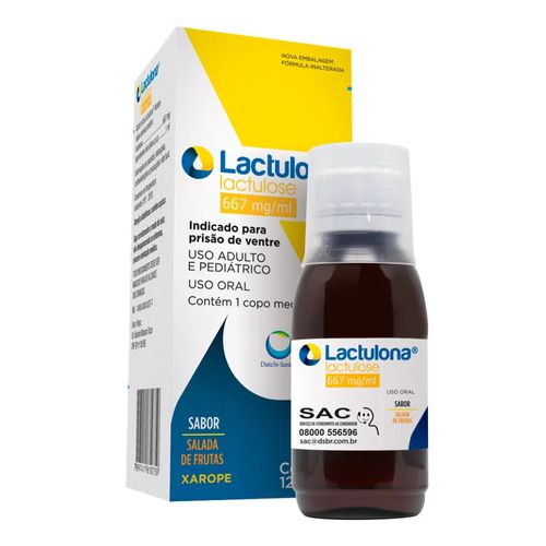 Laxante Lactulona 667Mg/Ml 120Ml Salada De Frutas