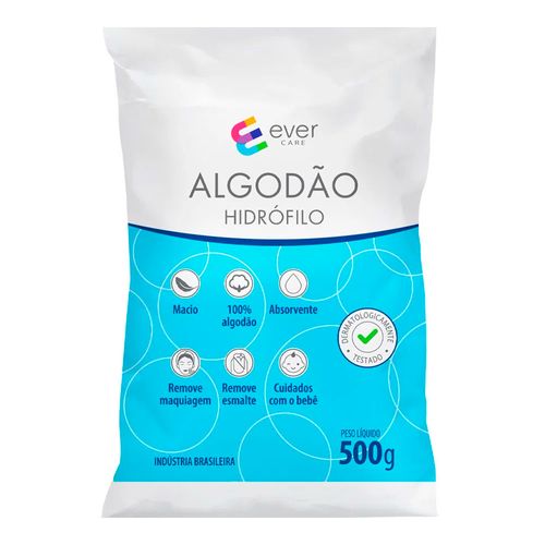 Algodao-Hidrofilo-Ever-Care-500g
