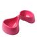 Comedouro Duplo Biciò United Pets - Rosa