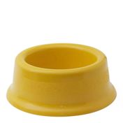 Comedouro e Bebedouro para Cachorro Furacão Pet Amarelo – 1 Litro