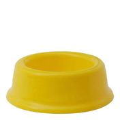 Comedouro e Bebedouro para Cachorro Furacão Pet Amarelo – 350ml