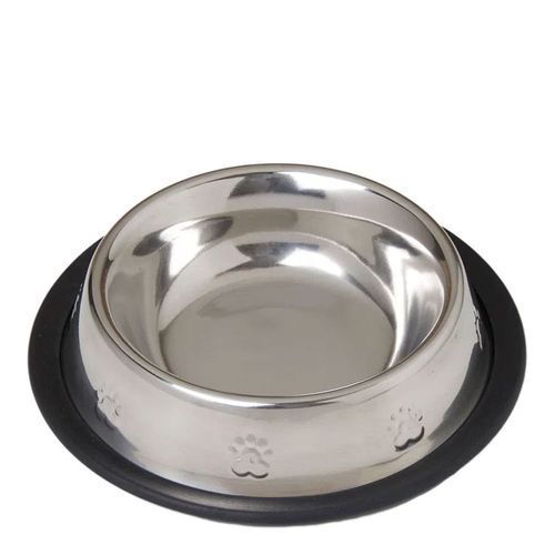 Comedouro Inox Relevo American Pets - 480ml Comedouro Inox Relevo American Pets - 480ml