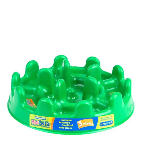 Comedouro Interativo Lento Mini PetFit Games Verde