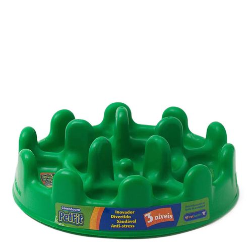 Comedouro Interativo Lento PetFit Pet Games- Verde Comedouro Interativo Lento PetFit Pet Games- Verde