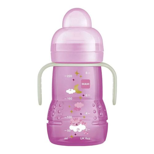 Copo Infantil Mam Trainer Night 220ml Copo Infantil Mam Trainer Night 220ml