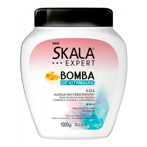 Creme Condicionador Skala Expert Bomba de Vitaminas 1000g Creme Condicionador Skala Expert Bomba de Vitaminas 1000g