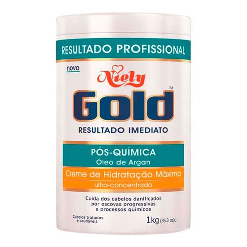 Creme de Hidratação Máxima Niely Gold Pós Química 1kg