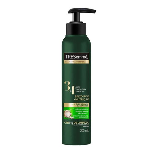 Creme de Limpeza Tresemmé Baixo Poo + Nutrição 200ml Creme de Limpeza Tresemmé Baixo Poo + Nutrição 200ml