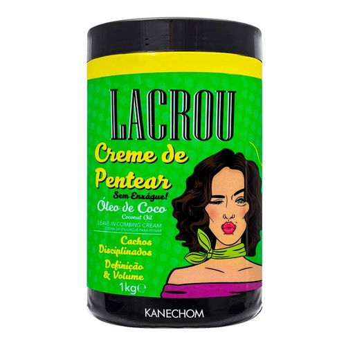 Creme de Pentear Kanechom Lacrou Óleo de Coco 1kg Creme de Pentear Kanechom Lacrou Óleo de Coco 1kg