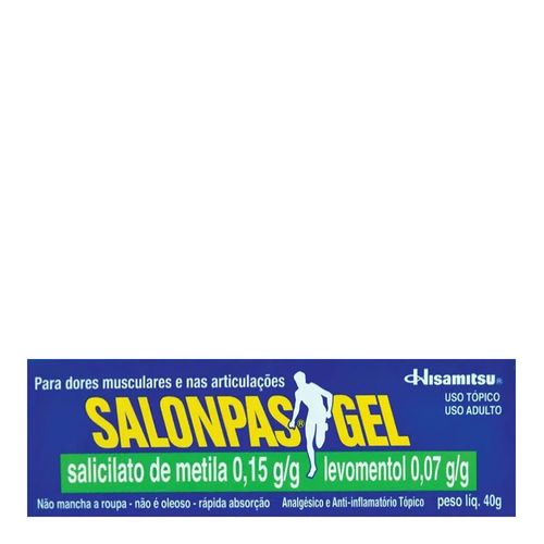 Analgésico E Anti-Inflamatório Salonpas Gel 40G