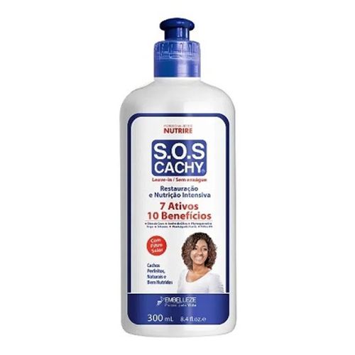 Creme de Pentear Novex SOS Cachy 300ml Creme de Pentear Novex SOS Cachy 300ml