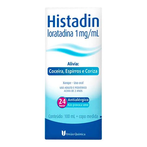 Histadin D Xarope União Química 100ml