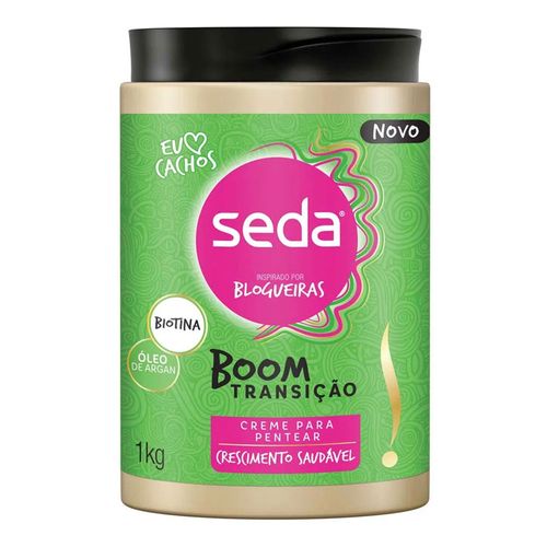 Creme de Pentear Seda Boom Transição 1kg Creme de Pentear Seda Boom Transição 1kg
