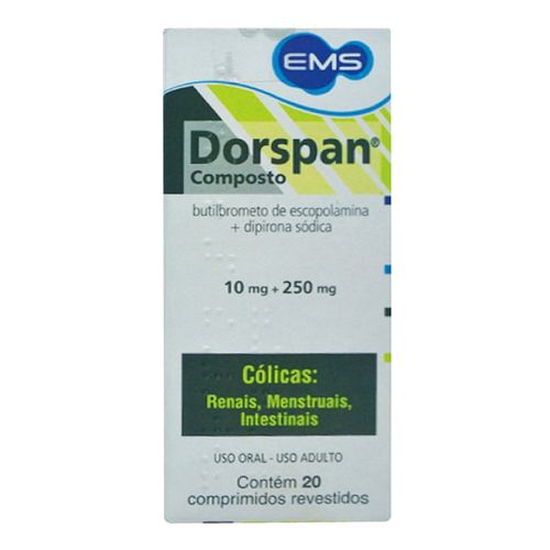 Dorspan Composto EMS 20 drágeas