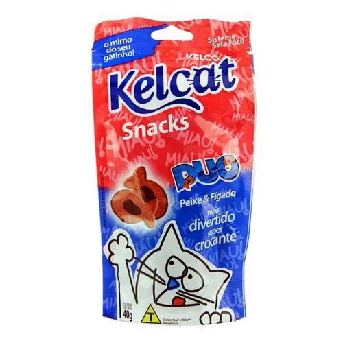 Kelcat Duo Peixe e Fígado - 40g Kelcat Duo Peixe e Fígado - 40g