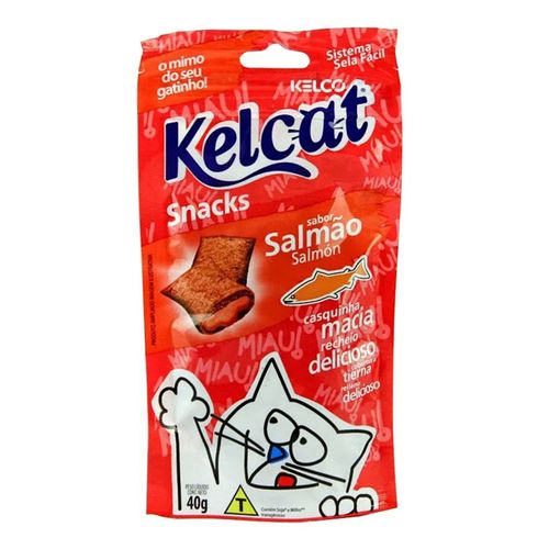 Kelcat Snack Salmao - 40g Kelcat Snack Salmao - 40g