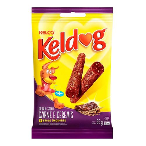 Keldog Bifinho Carne e Cereais - 55g