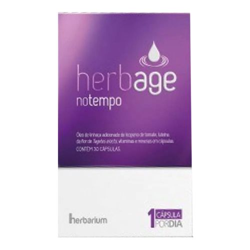Herbage Notempo Herbarium 30 Cápsulas Herbage Notempo Herbarium 30 Cápsulas