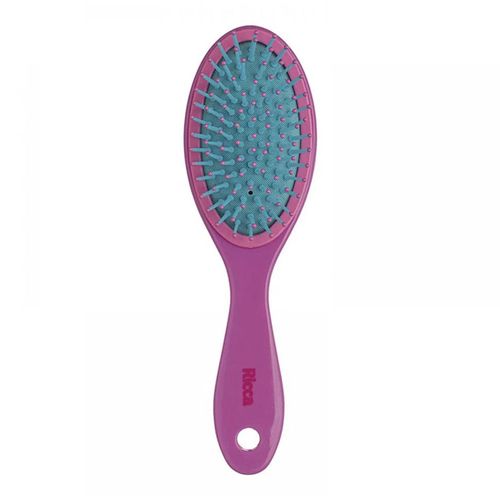 Escova de Cabelo Ricca Oval Colors Midi 1 Unidade Escova de Cabelo Ricca Oval Colors Midi 1 Unidade