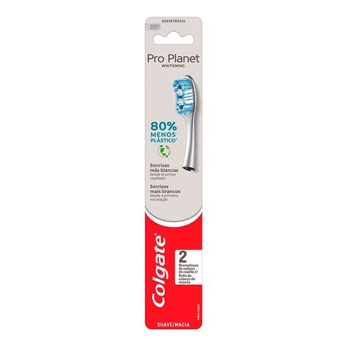 Escova Dental Colgate Pró Planet Refil 2 Unidade Escova Dental Colgate Pró Planet Refil 2 Unidade
