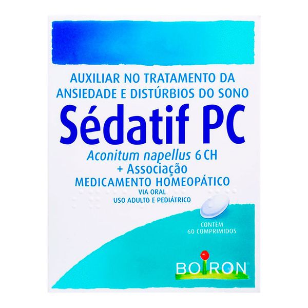 Calmante Sédatif Pc 0,5mg 60 Comprimidos