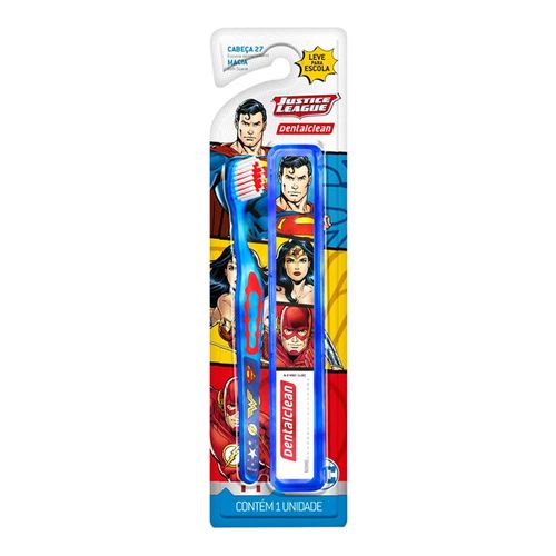 Escova Dental DentalClean Liga da Justiça Macia 1 Unidade Escova Dental DentalClean Liga da Justiça Macia 1 Unidade