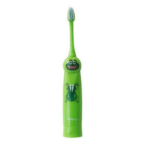 Escova Dental Eda Kids Verde Sapo Techline Escova Dental Eda Kids Verde Sapo Techline