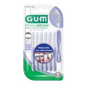 Escova Dental Gum Proxabrush 0.6mm Ultra Fino Cilíndrico 6 Unidades