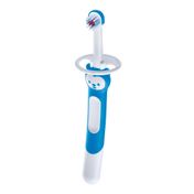 Escova Dental Infantil MAM Training Brush Menino Azul 6+