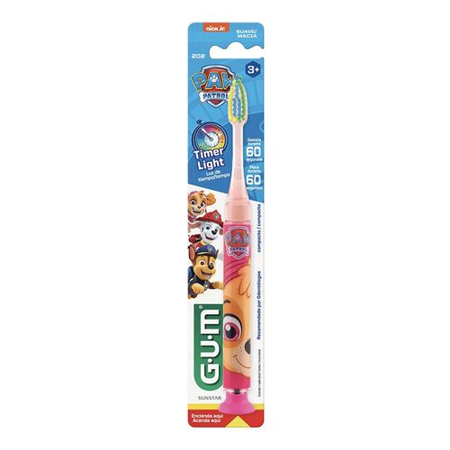 Escova Dental Infantil que Pisca GUM Patrulha Canina 1 Unidade Escova Dental Infantil que Pisca GUM Patrulha Canina 1 Unidade