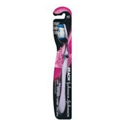 Escova Dental Johnson's Reach Comfort Clean 40 Média Escova Dental Johnson's Reach Comfort Clean 40 Média