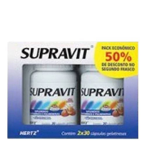 Kit Supravit 2 x 30 Capsulas Kit Supravit 2 x 30 Capsulas