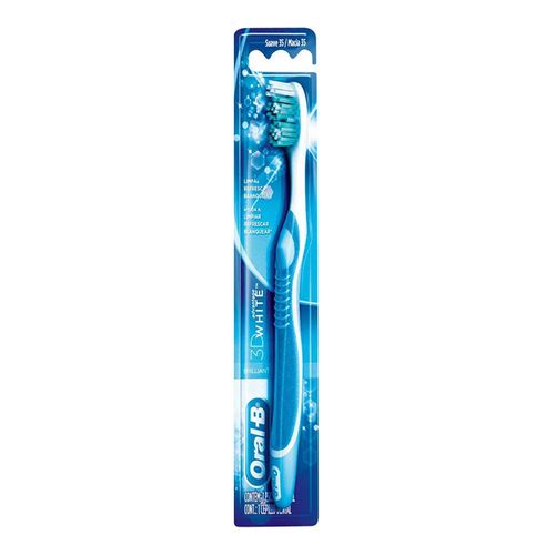 Escova Dental Oral-B 3D White 35 Macia