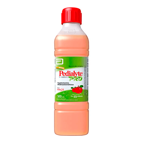 Soro para Desidratação Pedialyte Zinco 45 Maça 500ml Soro para Desidratação Pedialyte Zinco 45 Maça 500ml