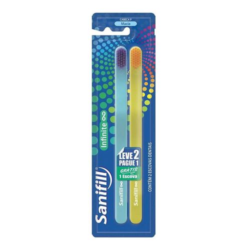Escova Dental Sanifill Infinite 2 Unidades