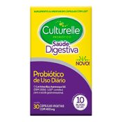 Suplemento Alimentar Culturelle Probiótico Saúde Digestiva 30 Cápsulas