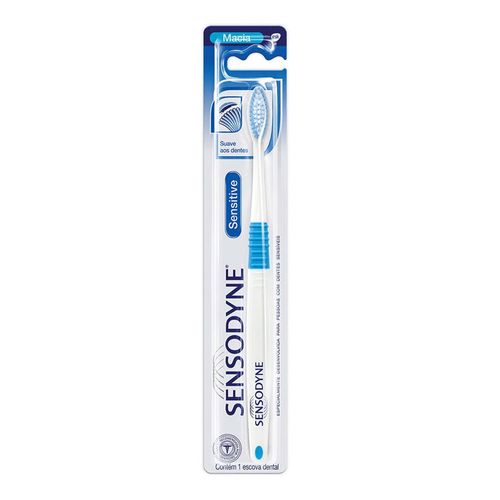 Escova Dental Sensodyne Sensitive Cerdas Macia Escova Dental Sensodyne Sensitive Cerdas Macia