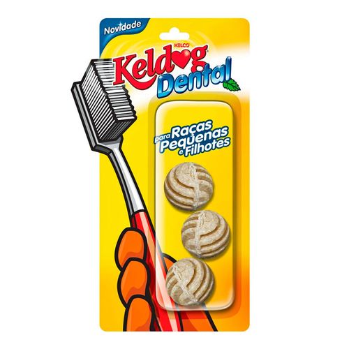 Keldog Dental Bolinha - com 3 unidades Keldog Dental Bolinha - com 3 unidades