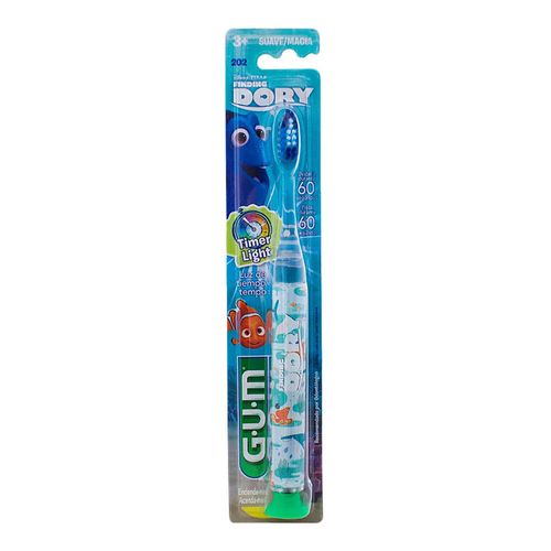 Escova Infantil que Pisca GUM Procurando Dory Timer Light Escova Infantil que Pisca GUM Procurando Dory Timer Light