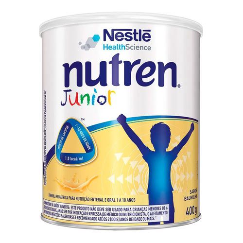 Suplemento Alimentar Nestlé Nutren Junior Baunilha 400g Suplemento Alimentar Nestlé Nutren Junior Baunilha 400g