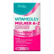 Suplemento Alimentar VitaMedley Mulher 30 Cápsulas