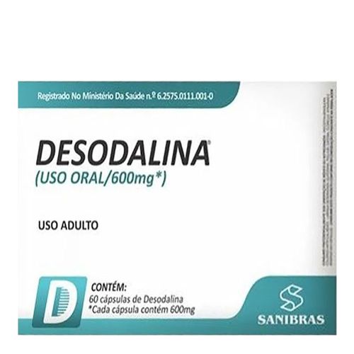 Suplemento Termogênico Desodalina 600mg 60 Comprimidos Suplemento Termogênico Desodalina 600mg 60 Comprimidos